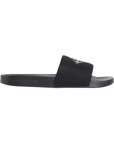 Chinelos de Homem CALVIN KLEIN SLIDE MONOGRAM CV NEGRO