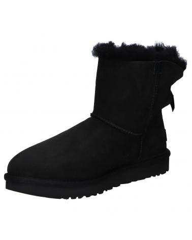 Woman Mid boots UGG 1016501 MINI BAILEY BOW II 4 BLACK