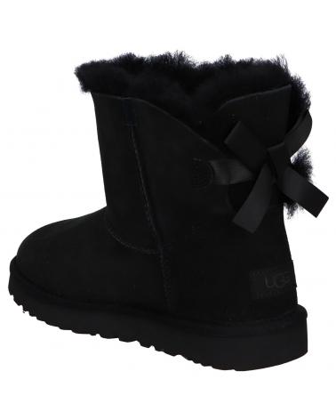 Woman Mid boots UGG 1016501 MINI BAILEY BOW II 4 BLACK