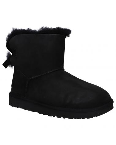 Woman Mid boots UGG 1016501 MINI BAILEY BOW II 4 BLACK