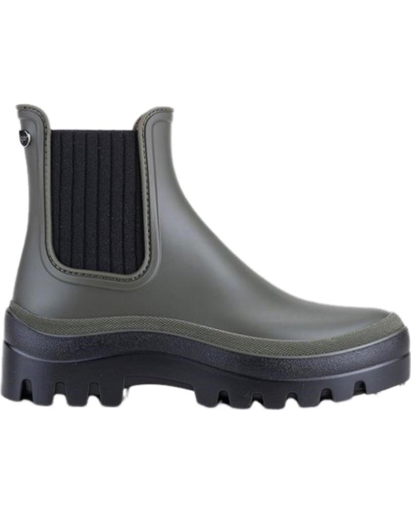 Botas de agua pour Femme et Fille IGOR BOTINES DE AGUA SOUL BLACK VERDE