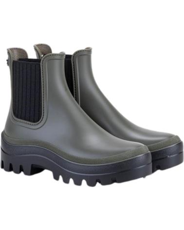 Botas de agua pour Femme et Fille IGOR BOTINES DE AGUA SOUL BLACK VERDE