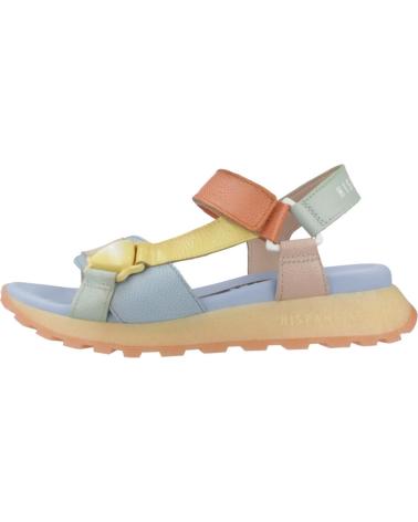 Sandalen für Damen HISPANITAS SANDALIAS MUJER MODELO CHV253896 COLOR MULTICOLOR EUCALIPTO
