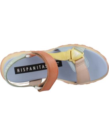 Sandales pour Femme HISPANITAS SANDALIAS MUJER MODELO CHV253896 COLOR MULTICOLOR EUCALIPTO