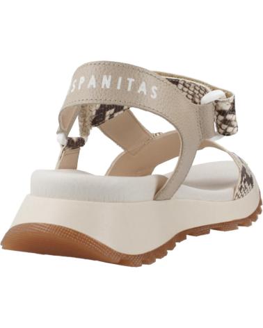 Sandales pour Femme HISPANITAS SANDALIAS MUJER MODELO CHV253896 COLOR MARRON TAUPE