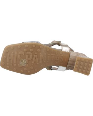 Sandales pour Femme HISPANITAS SANDALIAS MUJER MODELO CHV253958 COLOR BRONCE CAVA