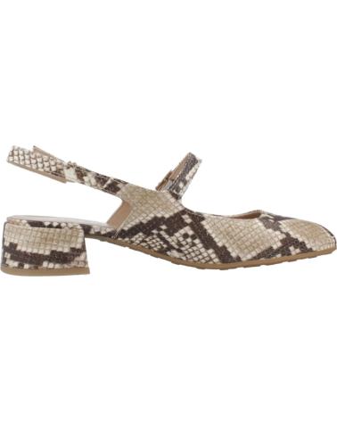 Sapatos de Mulher HISPANITAS BAILARINAS MUJER MODELO HV253818 COLOR ANIMAL PRINT TAUPE
