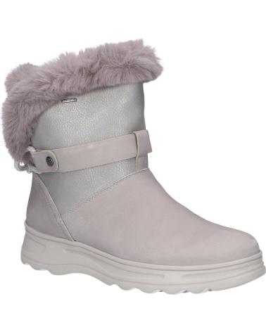 Stiefel für Damen GEOX D84AUC 0322N C1355 LT GREY-SILVER