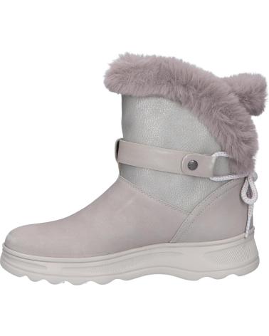 Stiefel für Damen GEOX D84AUC 0322N C1355 LT GREY-SILVER