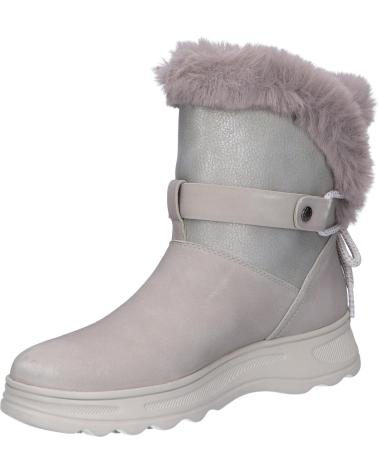 Stiefel für Damen GEOX D84AUC 0322N C1355 LT GREY-SILVER