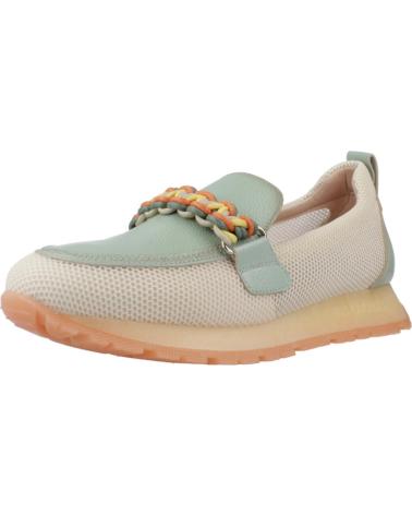 Mocassins de Mulher HISPANITAS MOCASINES MUJER MODELO HV253948 COLOR VERDE EUCLPT