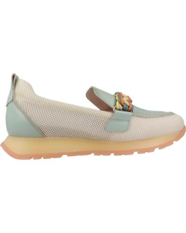 Mocassins de Mulher HISPANITAS MOCASINES MUJER MODELO HV253948 COLOR VERDE EUCLPT