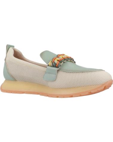 Mocassins de Mulher HISPANITAS MOCASINES MUJER MODELO HV253948 COLOR VERDE EUCLPT
