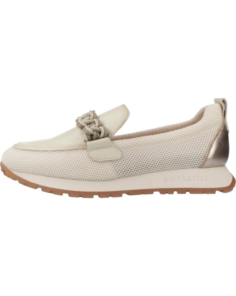 Halbschuhe für Damen HISPANITAS MOCASINES MUJER MODELO HV253948 COLOR MARRON CLARO CAVA