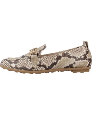 Mocassini per Donna HISPANITAS MOCASINES MUJER MODELO HV254027 COLOR ANIMAL PRINT TAUPE