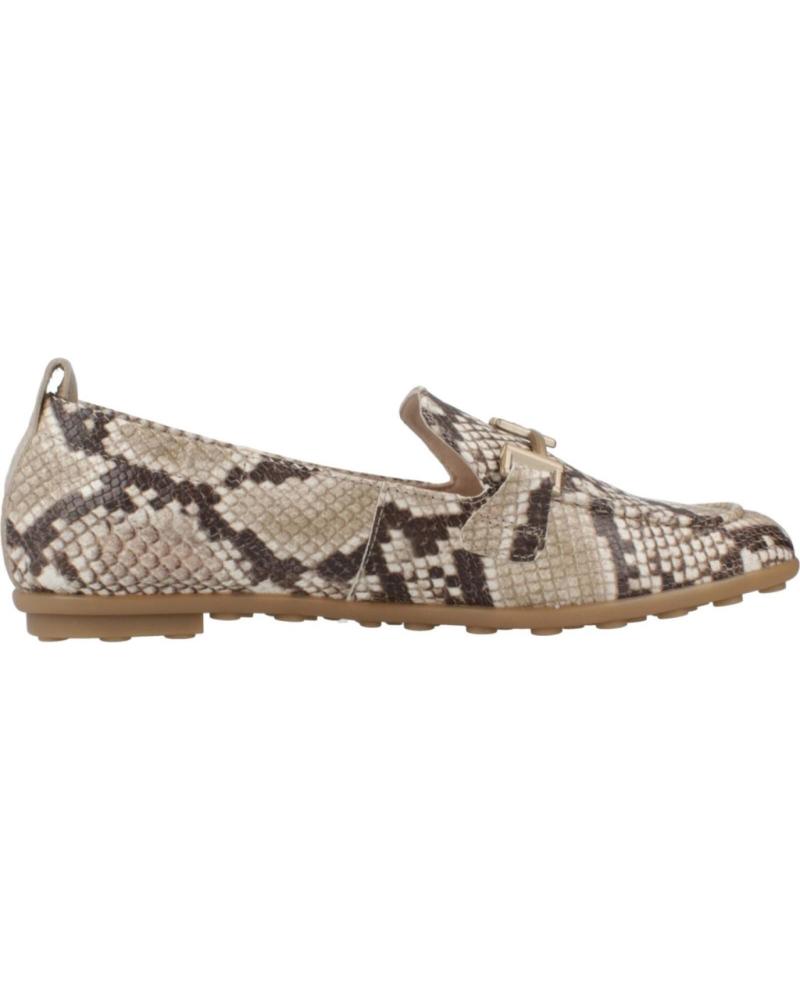 Mocassini per Donna HISPANITAS MOCASINES MUJER MODELO HV254027 COLOR ANIMAL PRINT TAUPE