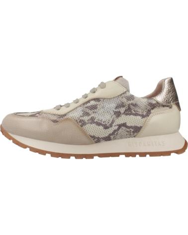Woman Trainers HISPANITAS ZAPATILLAS MUJER MODELO PHV253812 COLOR MARRON TAUPE