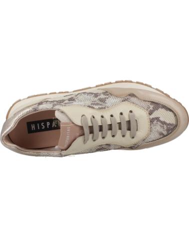 Woman Trainers HISPANITAS ZAPATILLAS MUJER MODELO PHV253812 COLOR MARRON TAUPE