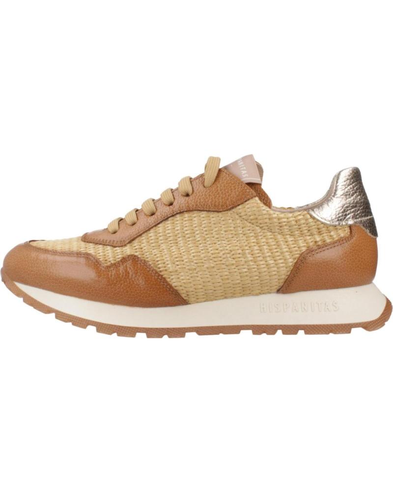 Woman Trainers HISPANITAS ZAPATILLAS MUJER MODELO RHV254045 COLOR MARRON NTRL