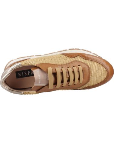 Woman Trainers HISPANITAS ZAPATILLAS MUJER MODELO RHV254045 COLOR MARRON NTRL