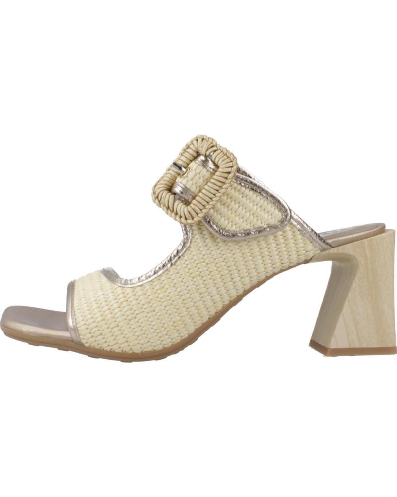 Woman Sandals HISPANITAS SANDALIAS MUJER MODELO RHV254048 COLOR MARRON CLARO LATTE