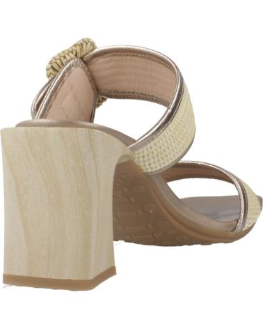 Woman Sandals HISPANITAS SANDALIAS MUJER MODELO RHV254048 COLOR MARRON CLARO LATTE