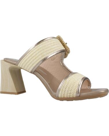 Woman Sandals HISPANITAS SANDALIAS MUJER MODELO RHV254048 COLOR MARRON CLARO LATTE