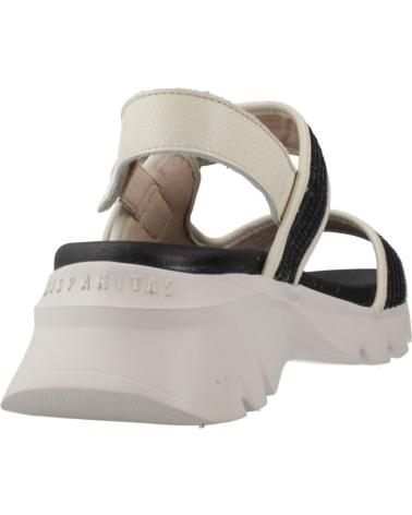 Sandali per Donna HISPANITAS SANDALIAS MUJER MODELO RHV254084 COLOR NEGRO LATTE