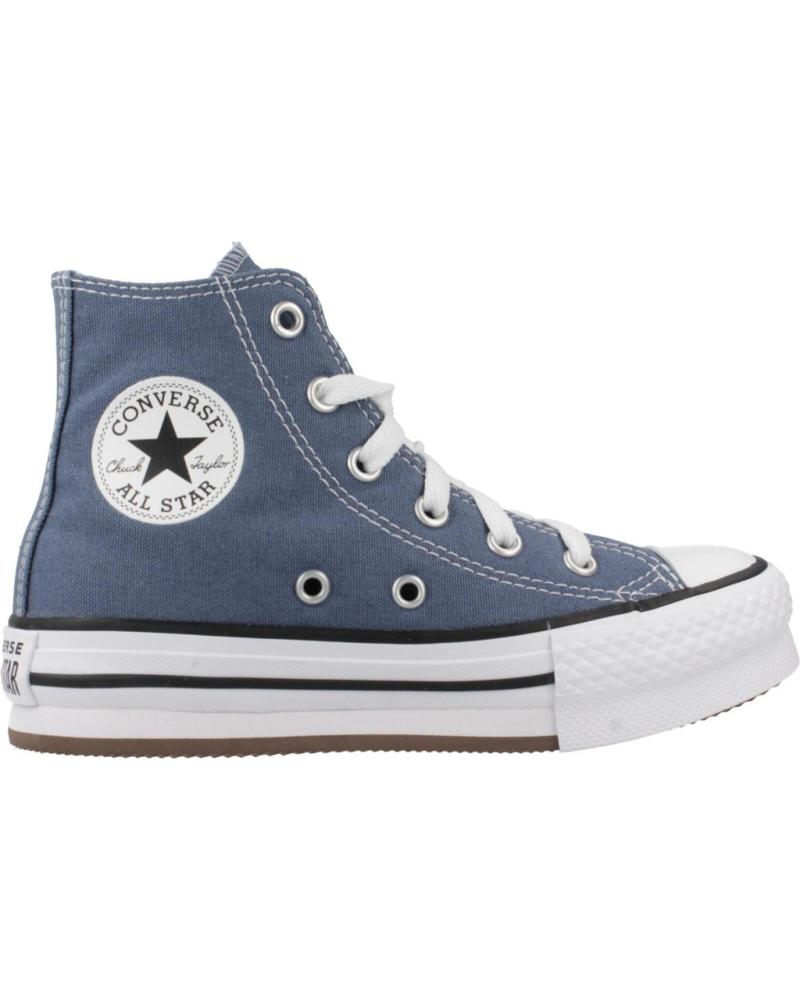 Sportivo-De-Niño-CONVERSE-ZAPATILLAS-NINO-MODELO-CHUCK-TAYLOR-ALL-STAR-EVA-LIFT-HI-COL-BLUWHT