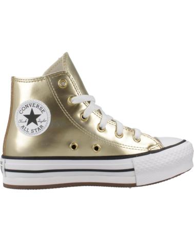 Sportivo per Bambina CONVERSE ZAPATILLAS NINA MODELO CHUCK TAYLOR ALL STAR EVA LIFT HI COL MTLCGLD