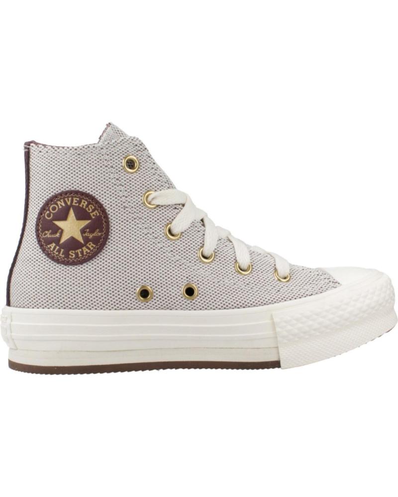 Stivaletti-De-Niña-CONVERSE-ZAPATILLAS-NINO-MODELO-CHUCK-TAYLOR-ALL-STAR-EBA-LIFT-HI-COL-GRTGLD