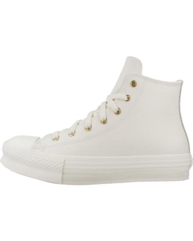 girl Trainers CONVERSE ZAPATILLAS NINA MODELO CHUCK TAYLOR ALL STAR EVA LIFT LEATHE EGRET