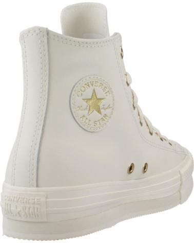 girl Trainers CONVERSE ZAPATILLAS NINA MODELO CHUCK TAYLOR ALL STAR EVA LIFT LEATHE EGRET