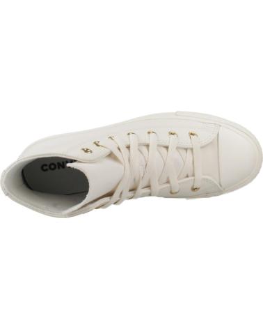 girl Trainers CONVERSE ZAPATILLAS NINA MODELO CHUCK TAYLOR ALL STAR EVA LIFT LEATHE EGRET