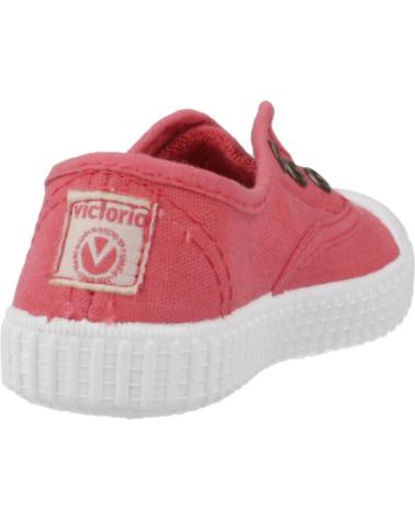 Sneaker für Mädchen und Junge VICTORIA ZAPATILLAS NINO MODELO 06627 COLOR ROSA CORAL