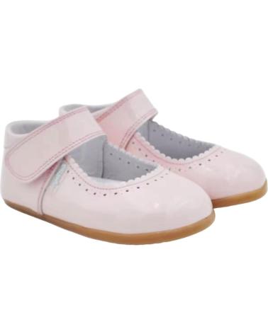 Sapatos de Menina ANGELITOS ZAPATOS 541 MERCEDITAS RESPETUOSA CHAROL ROSA