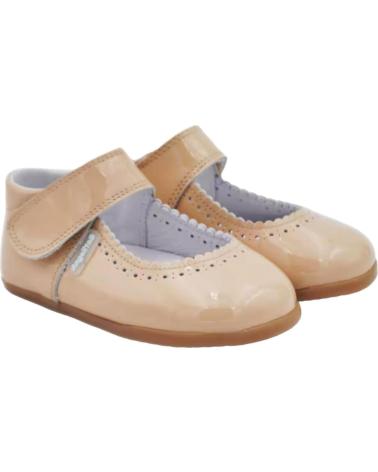 Sapatos de Menina ANGELITOS ZAPATOS 541 MERCEDITAS RESPETUOSA CHAROL MARRóN