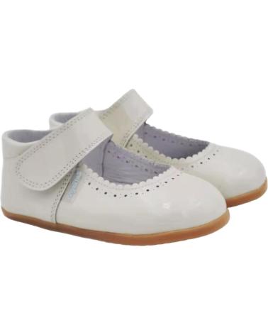 Sapatos de Menina ANGELITOS ZAPATOS 541 MERCEDITAS RESPETUOSA CHAROL BEIGE