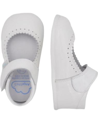 Sapatos de Menina ANGELITOS ZAPATOS 540 MERCEDITAS RESPETUOSA BLANCO