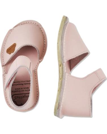 Sandali per Bambina ANGELITOS ZAPATOS 270 MENORQUINA RESPETUOSA ROSA