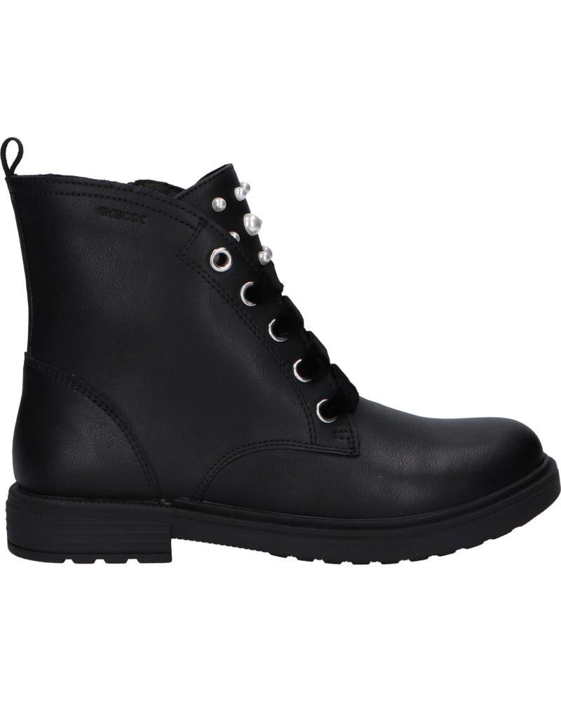 Woman and girl boots GEOX J169QI 000BC J ECLAIR C9999 BLACK