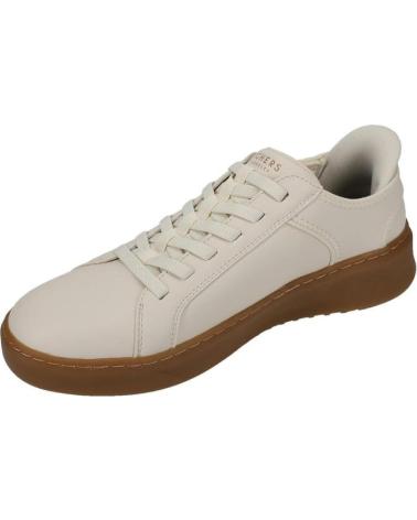 Esportes  de Homem SKECHERS SNEAKERS COURT BREAK-DOUBLE VENTED HOMBRE BLANCO