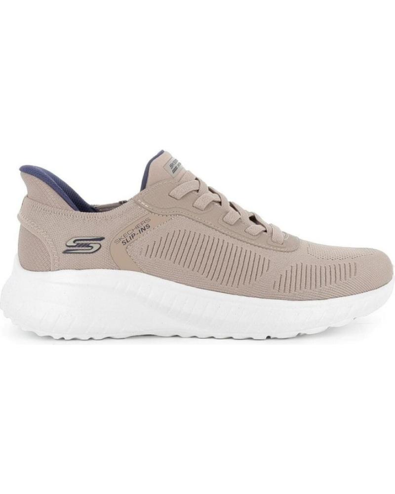 Esportes  de Homem SKECHERS SNEAKERS BOBS SPORT SQUAD CHAOS HOMBRE TAUPE MARRóN