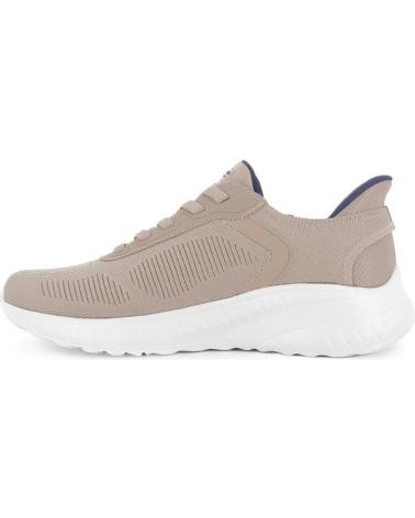 Esportes  de Homem SKECHERS SNEAKERS BOBS SPORT SQUAD CHAOS HOMBRE TAUPE MARRóN