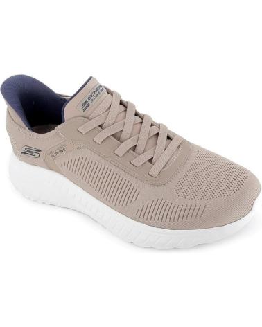 Esportes  de Homem SKECHERS SNEAKERS BOBS SPORT SQUAD CHAOS HOMBRE TAUPE MARRóN