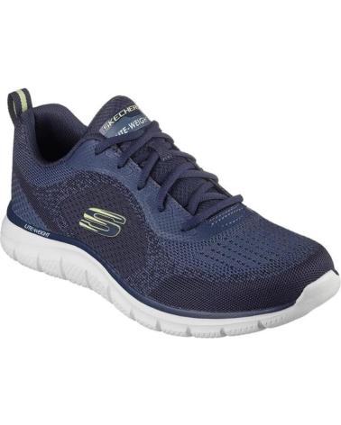 Esportes  de Homem SKECHERS SNEAKERS TRACK-GLENDOR HOMBRE MARINO AZUL