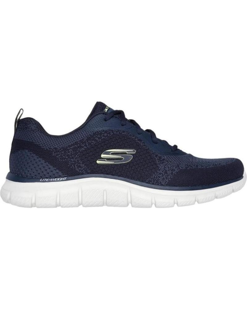 Esportes  de Homem SKECHERS SNEAKERS TRACK-GLENDOR HOMBRE MARINO AZUL