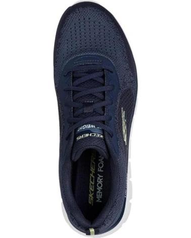 Esportes  de Homem SKECHERS SNEAKERS TRACK-GLENDOR HOMBRE MARINO AZUL