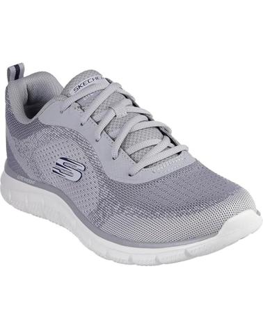 Esportes  de Homem SKECHERS SNEAKERS TRACK-GLENDOR HOMBRE GRIS
