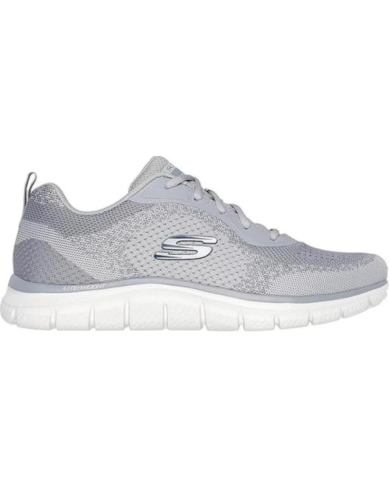 Esportes  de Homem SKECHERS SNEAKERS TRACK-GLENDOR HOMBRE GRIS
